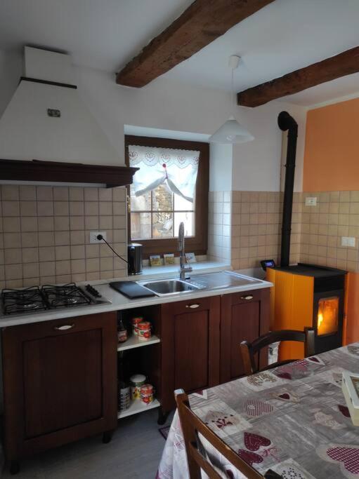Casa Del Cios Calda E Intima Casetta Immersa Nel Verde Delle Montagne Alpe Basciumo Экстерьер фото