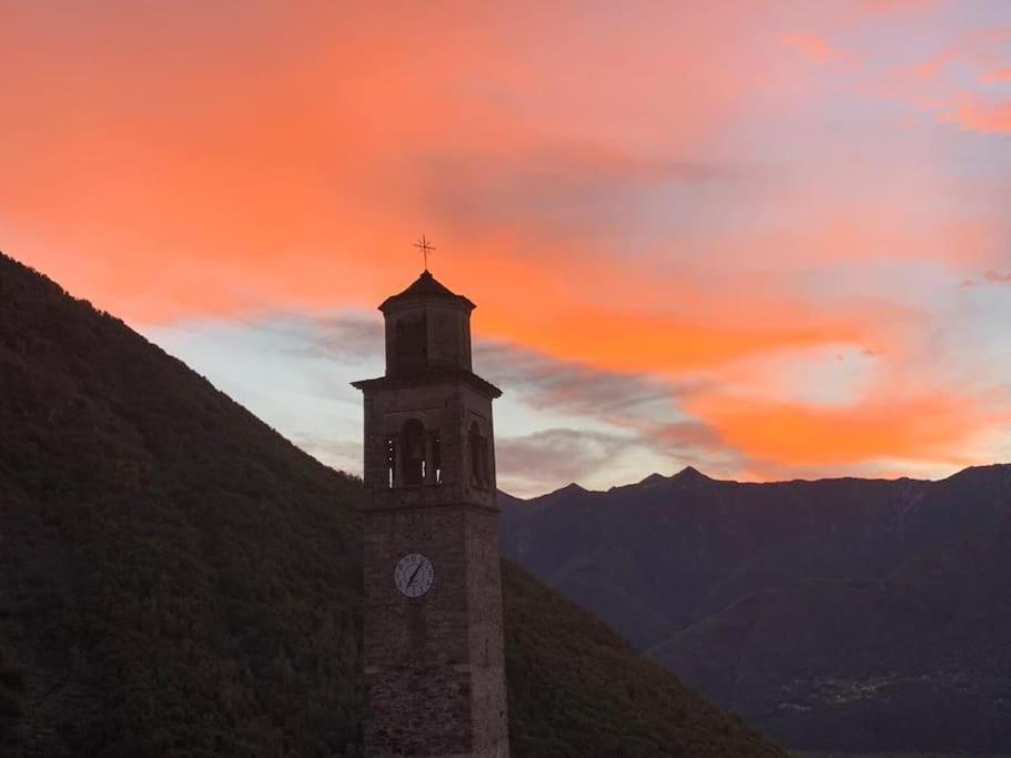 Casa Del Cios Calda E Intima Casetta Immersa Nel Verde Delle Montagne Alpe Basciumo Экстерьер фото